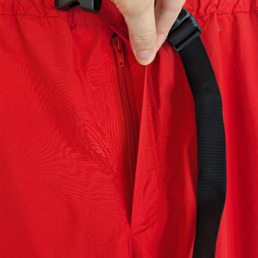 Henri Lloyd Red Nylon Sailing Trousers